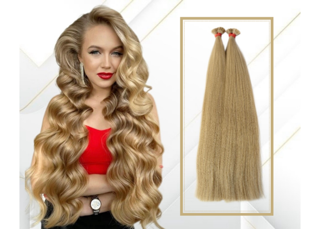 Extensii Cheratina Par Slavic #9.0 Blond Natural